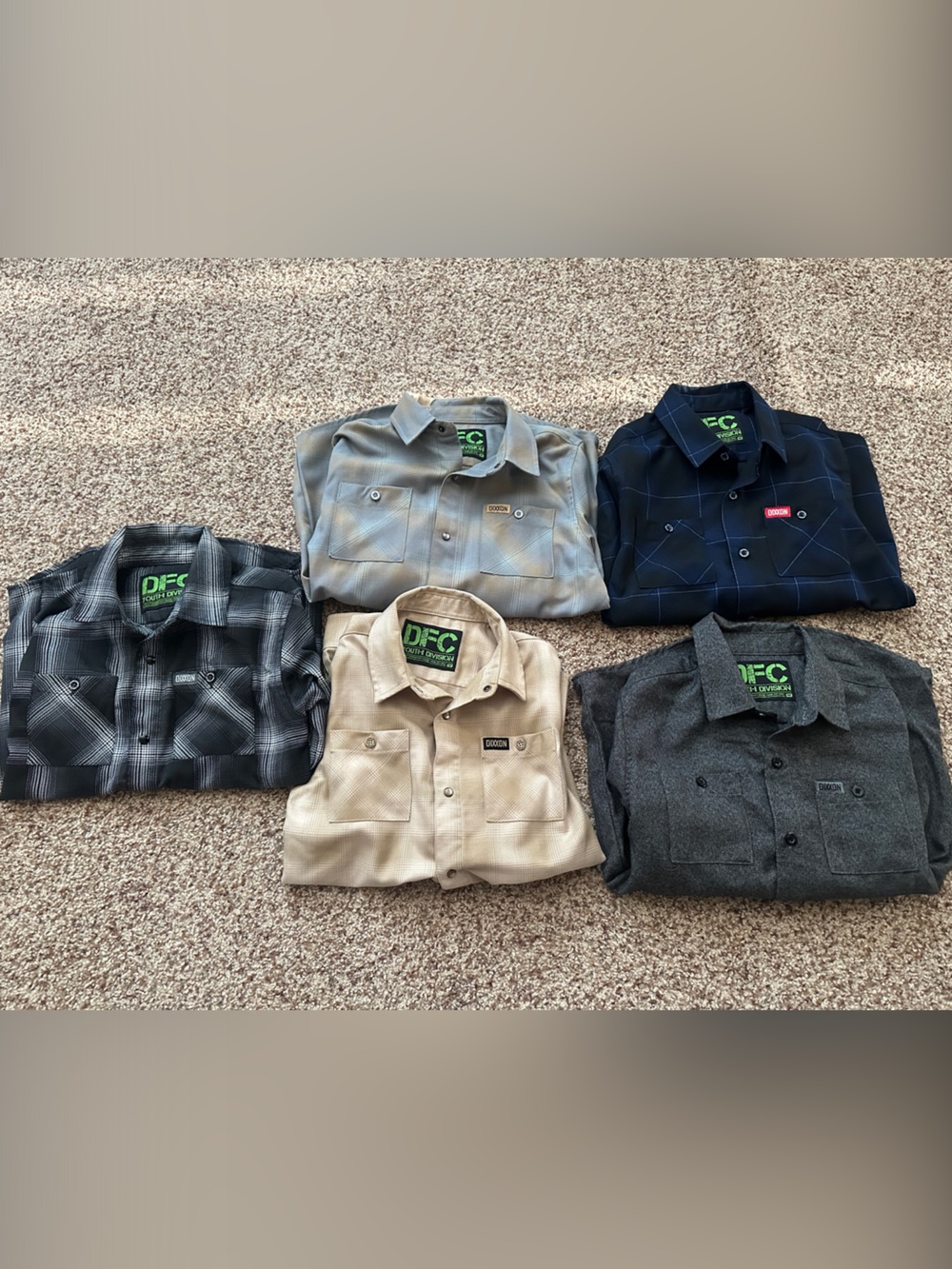 Kids’ DIXXON Button-Up Shirt Lot